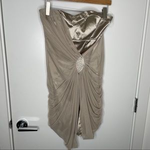 Suzy Shier strapless dress